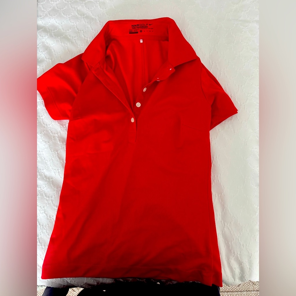 Nike Red Polo Shirt